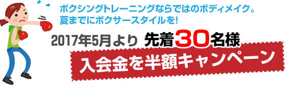 入会金半額